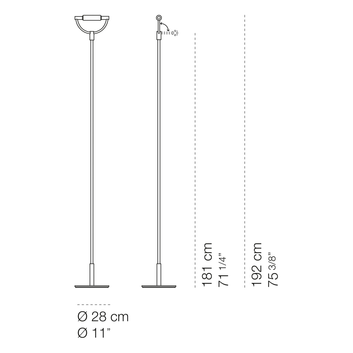 Gradi vloerlamp