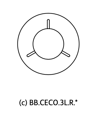 Plafondplaat Rond