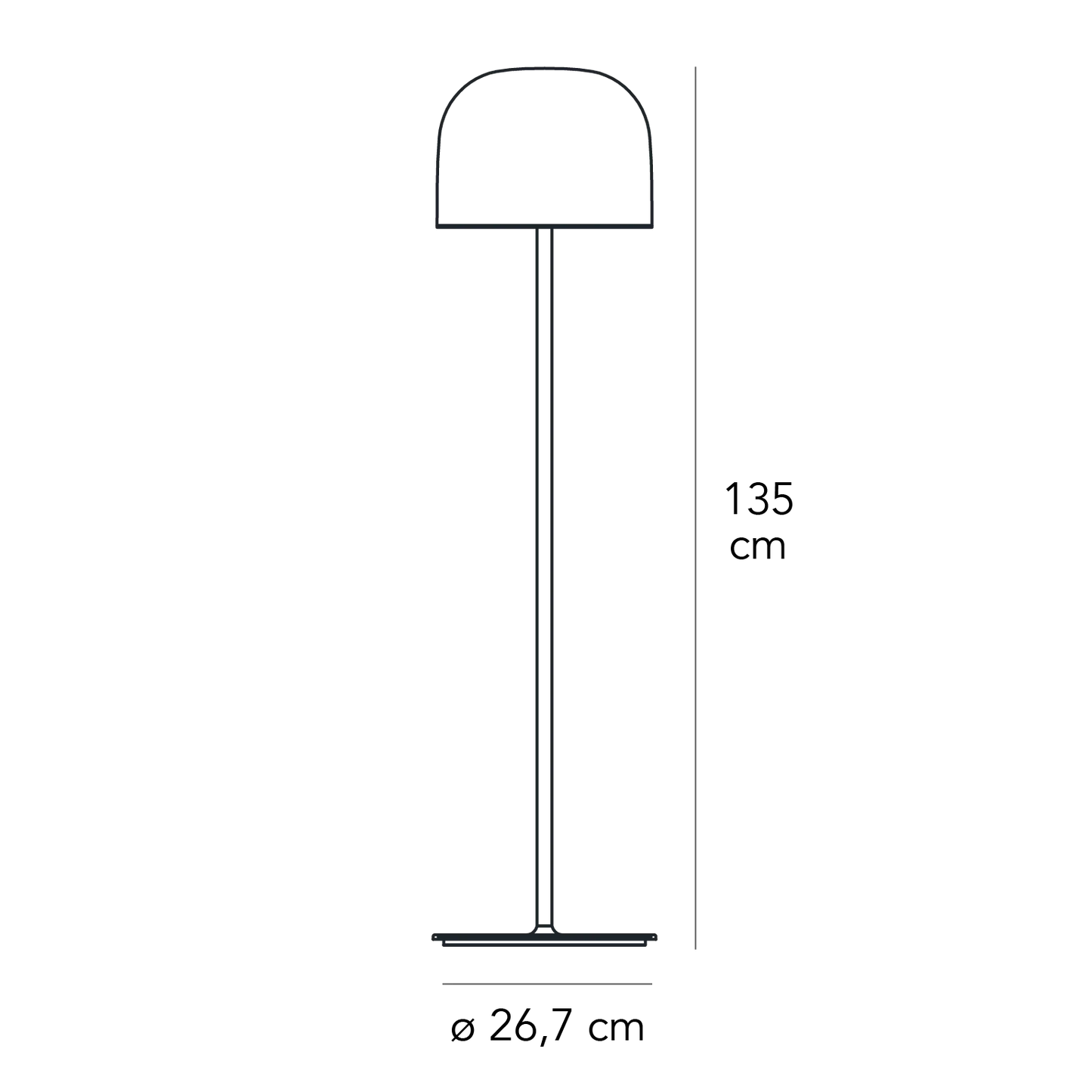 Equatore vloerlamp