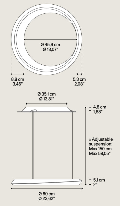 Tidal Hanglamp
