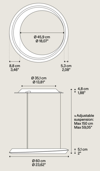 Tidal Hanglamp