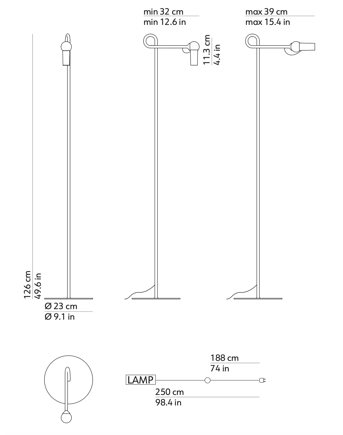 Bird Vloerlamp